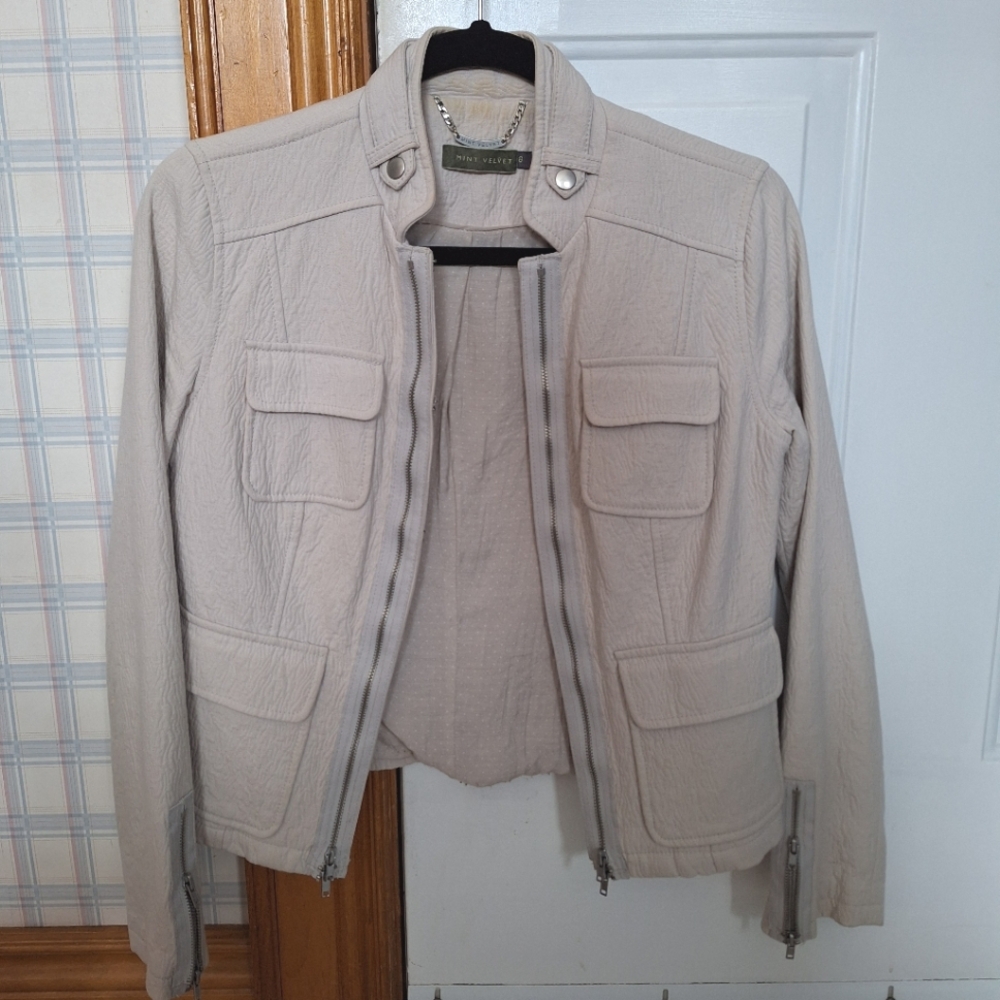 Mint Velvet Biker Jacket